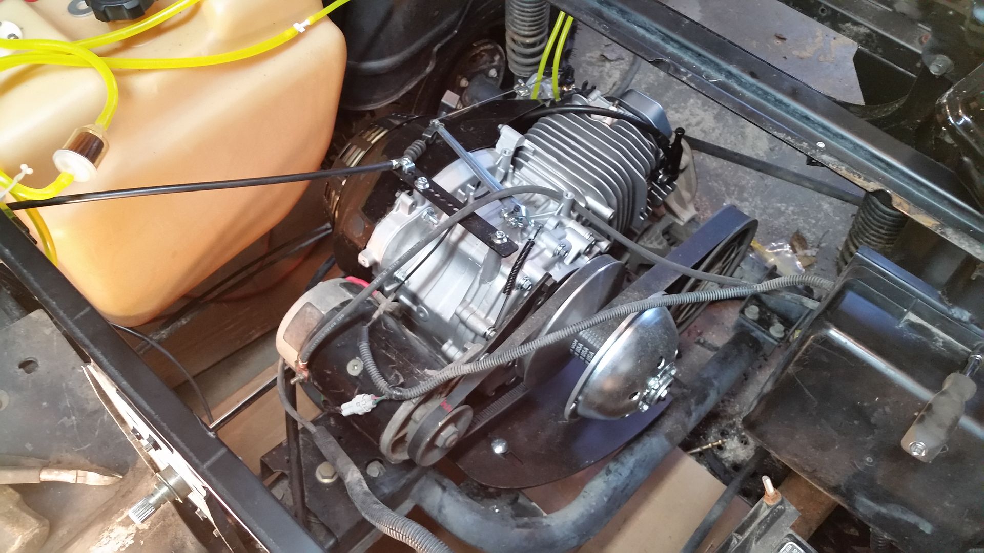 Buggies Gone Wild Golf Cart Forum Yamaha G16 build